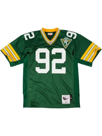 Мужская майка Mitchell & Ness Reggie White, зеленая