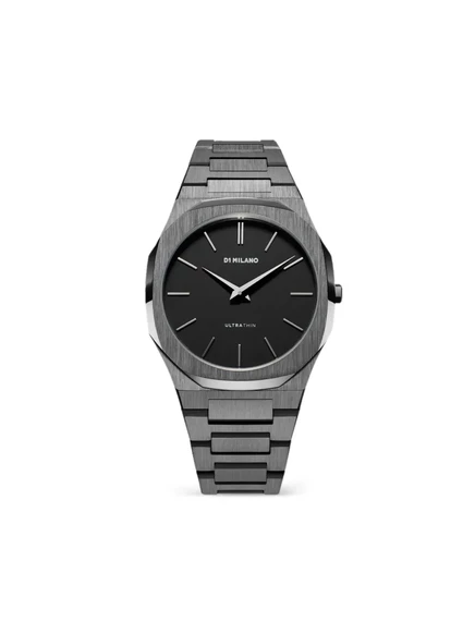 Мужские часы D1 Milano Ultra Thin 40 мм, черные