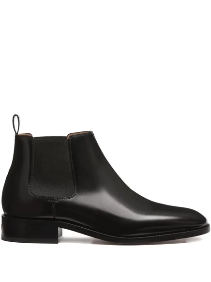 Фирменные ботильоны Valentino Garavani Pas Des Dieux VLogo из телячьей кожи black
