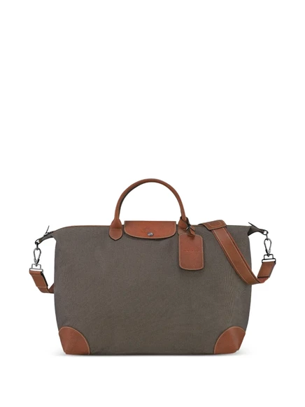 Мужская дорожная сумка Longchamp Boxford большая, коричневая