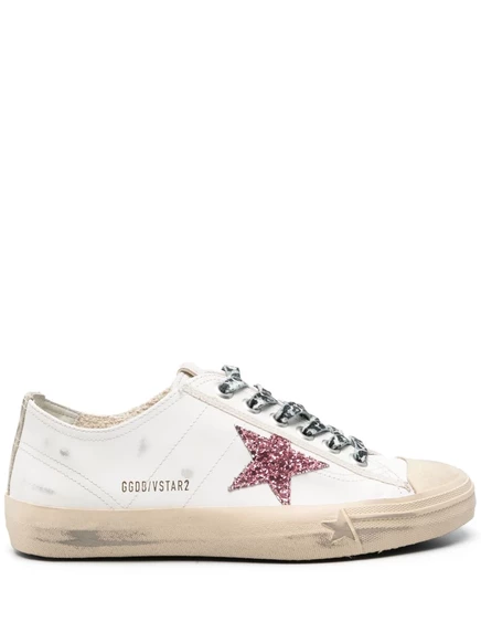 Женские кроссовки Golden Goose V-Star, белые