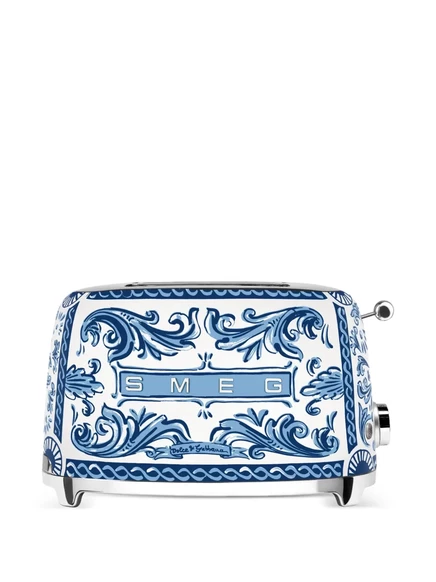 Тостер Dolce & Gabbana Casa x SMEG Blu Mediterraneo (19,8 x 31 см) blue