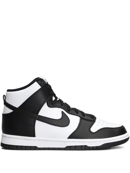 Высокие кроссовки Nike Dunk High Retro, белые
