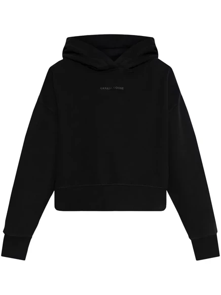 Толстовка с капюшоном с логотипом Canada Goose black
