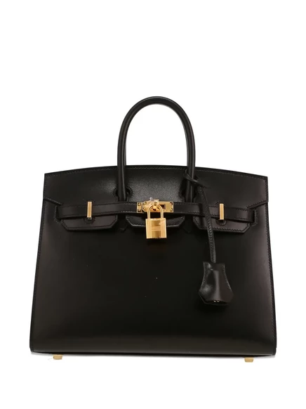 Женская сумка Hermès Birkin 25, кожа, черная