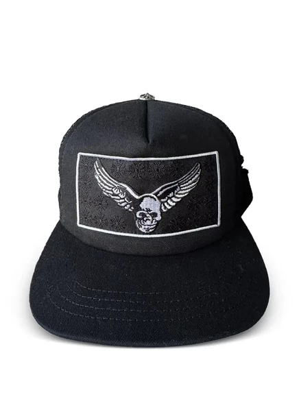 Мужская кепка Chrome Hearts Foti×Yungblud×Aerosmith, черная