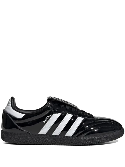 Унисекс кеды Adidas Samba LT из лакированной кожи, черные