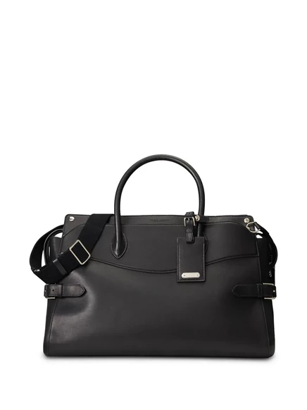 Большая спортивная сумка Bedford с фиолетовой этикеткой от Ralph Lauren black