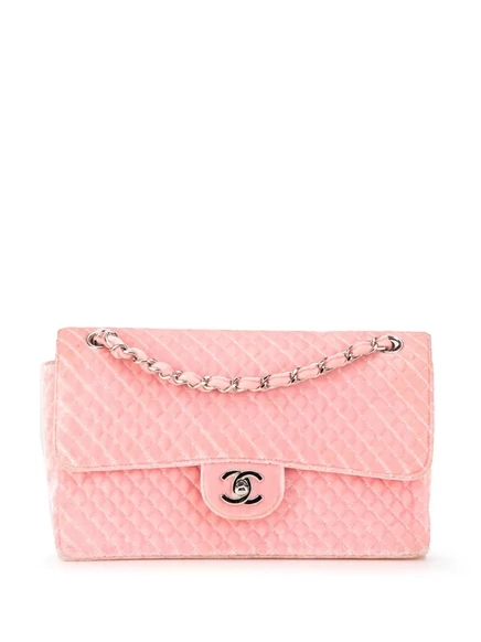 Женская сумка на плечо Chanel 1996–1997 CC, розовая