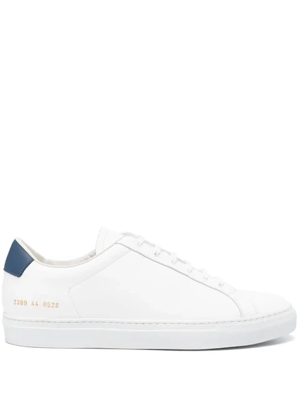 Мужские кеды Common Projects Retro Classic из кожи, белые
