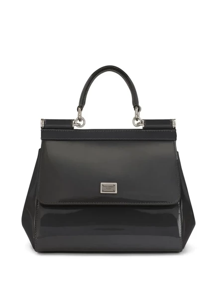 Dolce & Gabbana KIM Маленькая сицилийская сумка DOLCE&GABBANA с верхней ручкой black