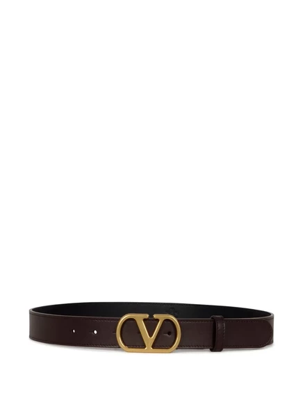 Женский ремень Valentino Garavani V-logo, коричневый