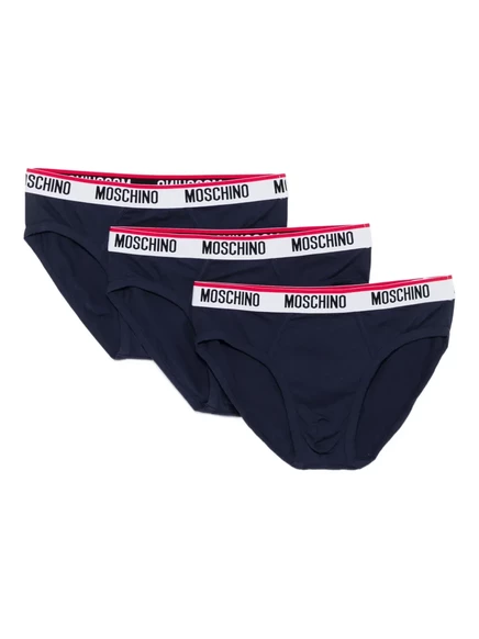 Мужские трусы Moschino, 3 шт., синие