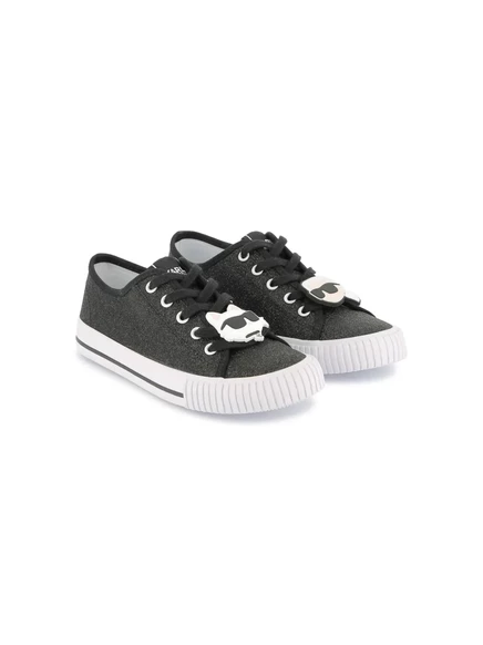 Кроссовки с логотипом Karl Lagerfeld Kids  black