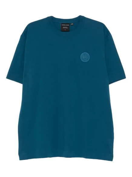 Футболка с вышитым диском Canada Goose Gladstone