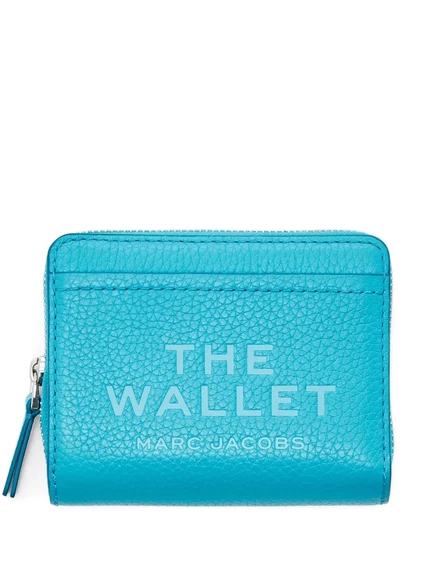 Женский мини-кошелек Marc Jacobs The Leather Compact, голубой