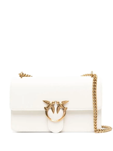 Сумка PINKO Love One Simply через плечо white