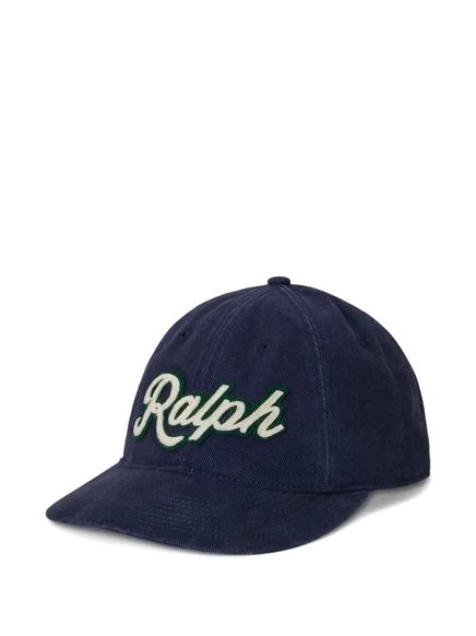 Мужская бейсболка polo ralph lauren с логотипом, синяя