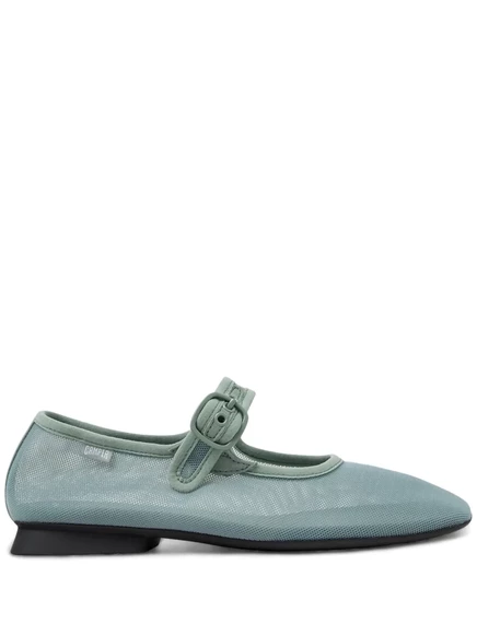 Сетчатые балетные туфли Camper Casi Myra green