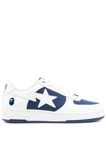 Мужские кроссовки A Bathing Ape Sta #6, бело-синие