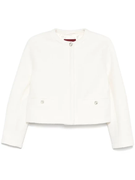 Жакет из букле от Gucci white