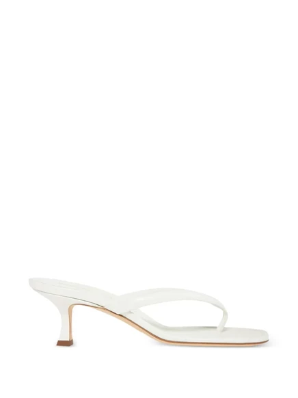 Женские босоножки Manolo Blahnik Paterno, белые