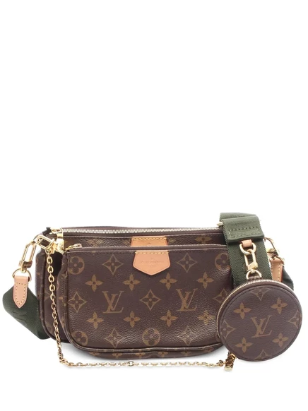 Сумка Louis Vuitton Monogram Multi Pochette, коричневая