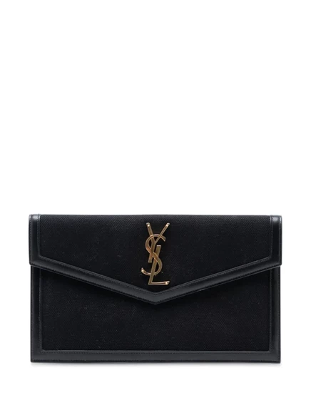 Женский клатч Saint Laurent Pre-Owned Uptown Pouch, черный