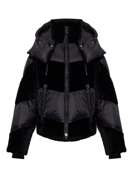 Женская пуховая куртка Bogner Cathy с капюшоном, черная