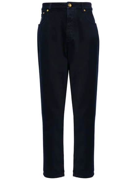 Мужские джинсы Brunello Cucinelli прямые, тёмно-синие