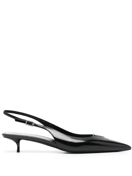 Женские туфли Saint Laurent Cherish 30 мм, черные