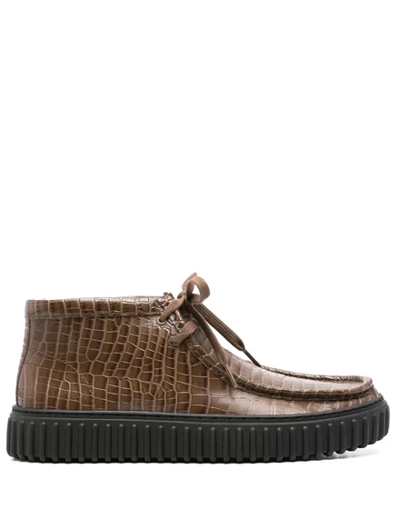 Мужские ботинки Clarks Torhill Hi, коричневые