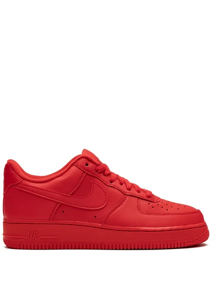 Унисекс кроссовки Nike Air Force 1 ′07 LV8 1 Triple Red, красные