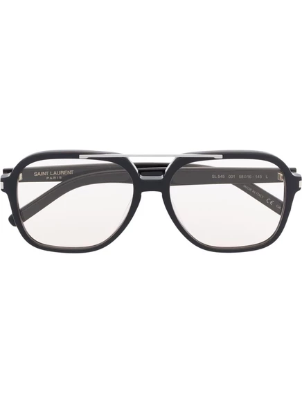 Женские солнцезащитные очки Saint Laurent, черные