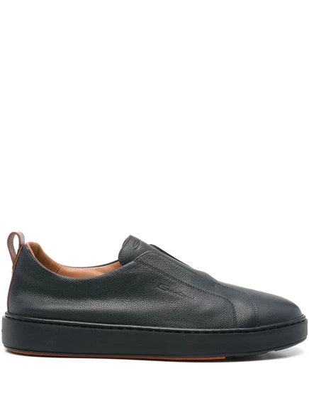 Мужские слипоны Santoni, синие
