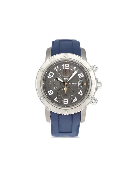 Машинка для стрижки волос Hermès, бывшая в употреблении, 42 мм silver
