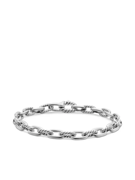 Женский браслет David Yurman DY Madison из серебра 5,5 мм, серебристый