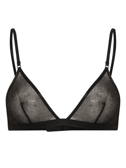 Женский треугольный лиф Maison Close La Femme Amazone, черный