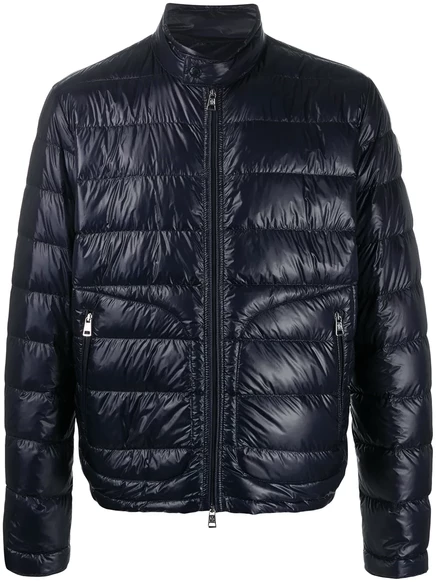 Мужская пуховая куртка Moncler Acorus, синяя (2)