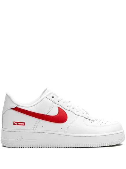 Низкие кроссовки Nike x Supreme Air Force 1  white