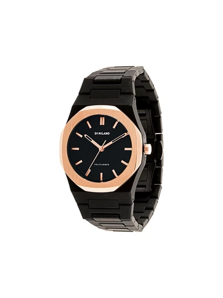 Часы D1 Milano Polycarbon Gloaming 40,5 мм, черные