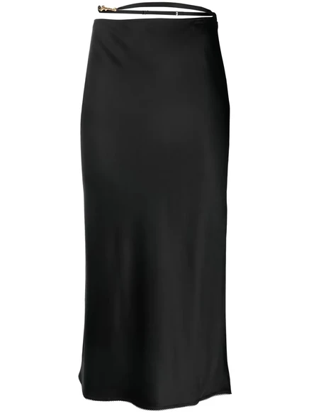 Женская юбка Jacquemus La Jupe Notte, черная