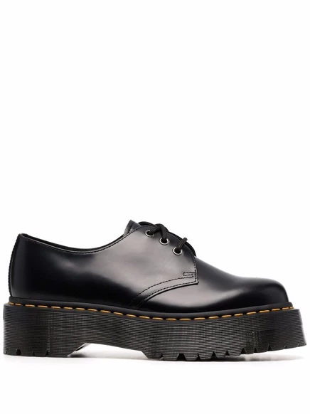Кожаные туфли-дерби Dr. Martens 1461 black