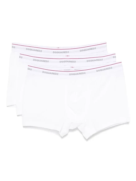 Мужские боксеры DSquared2, 3 шт., белые