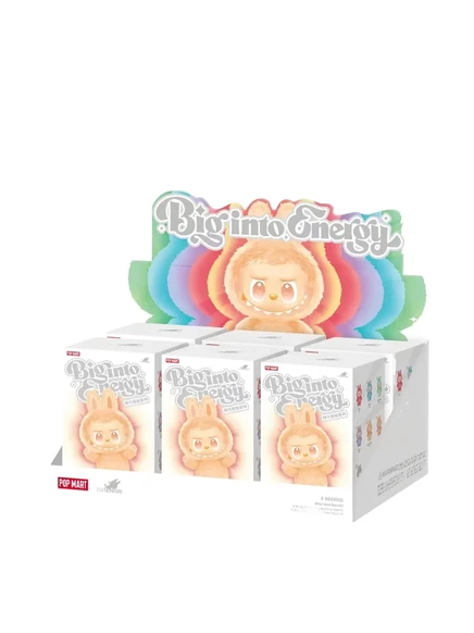 Брелок POP MART Labubu The Monsters виниловый, белый