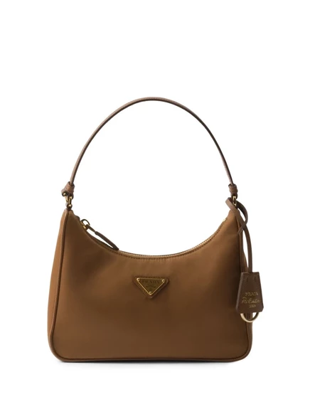 Сумка через плечо Prada mini Re-Edition brown