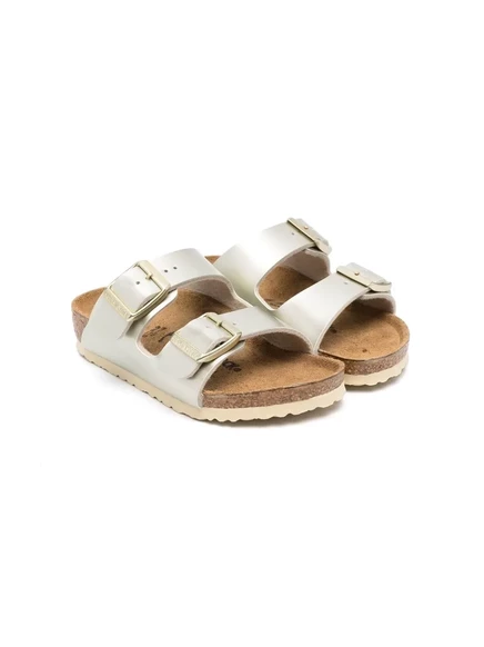 Детские сандалии Birkenstock Arizona, золотистые