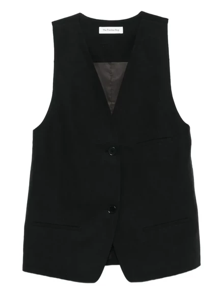 Женский жилет The Frankie Shop Melrose, черный