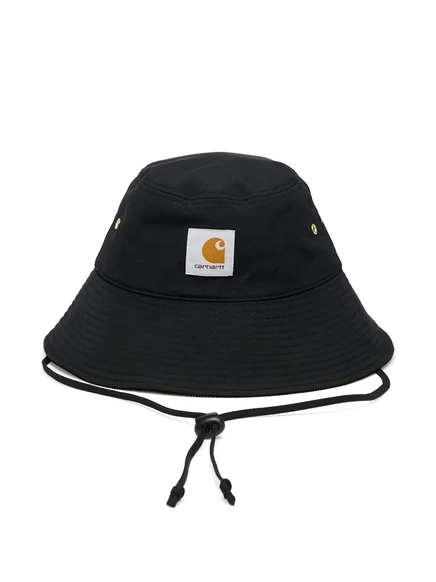 Унисекс панама Carhartt WIP Clarton с нашивкой, черная