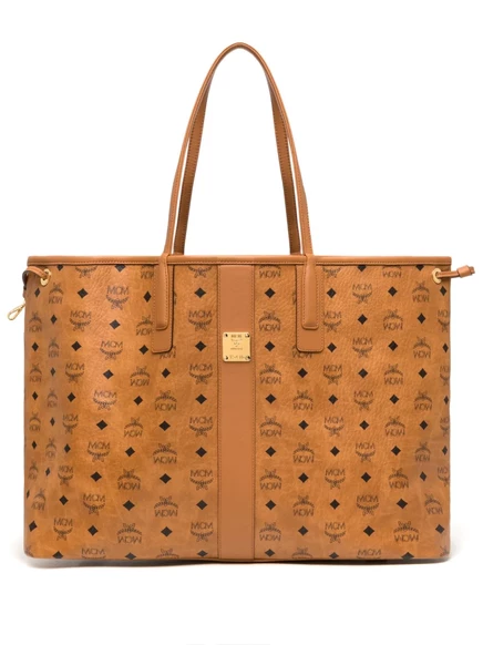 Реверсивная сумка-тотализатор MCM large Liz brown